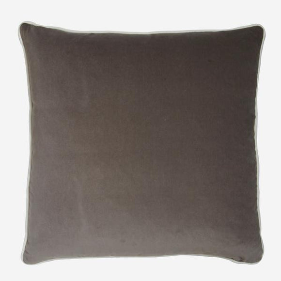 Andrew Martin Pelham Slate velvet cushion at Greenfield Lifestyle