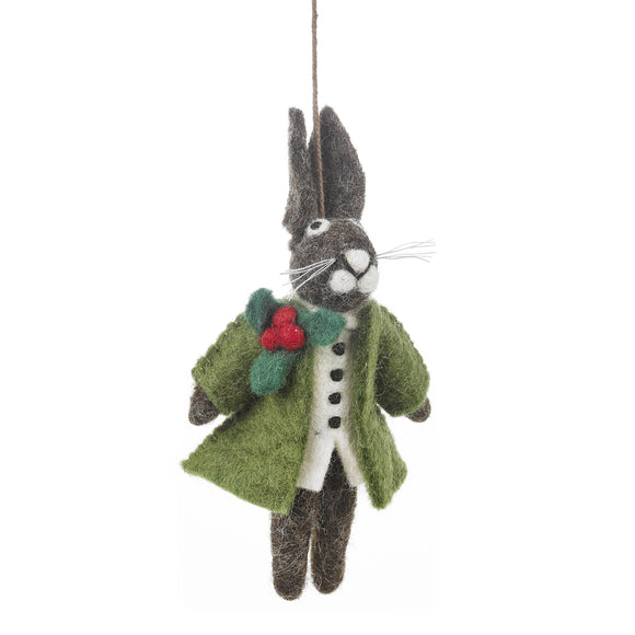 Hector Christmas Hare Hanging Decoration
