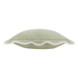 Sanderson Adele Floral Embroidered Cushion Sage