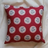 Biggie Best rings cushion in Blue
