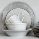 White Annemarie cereal bowl by Biggie Best.